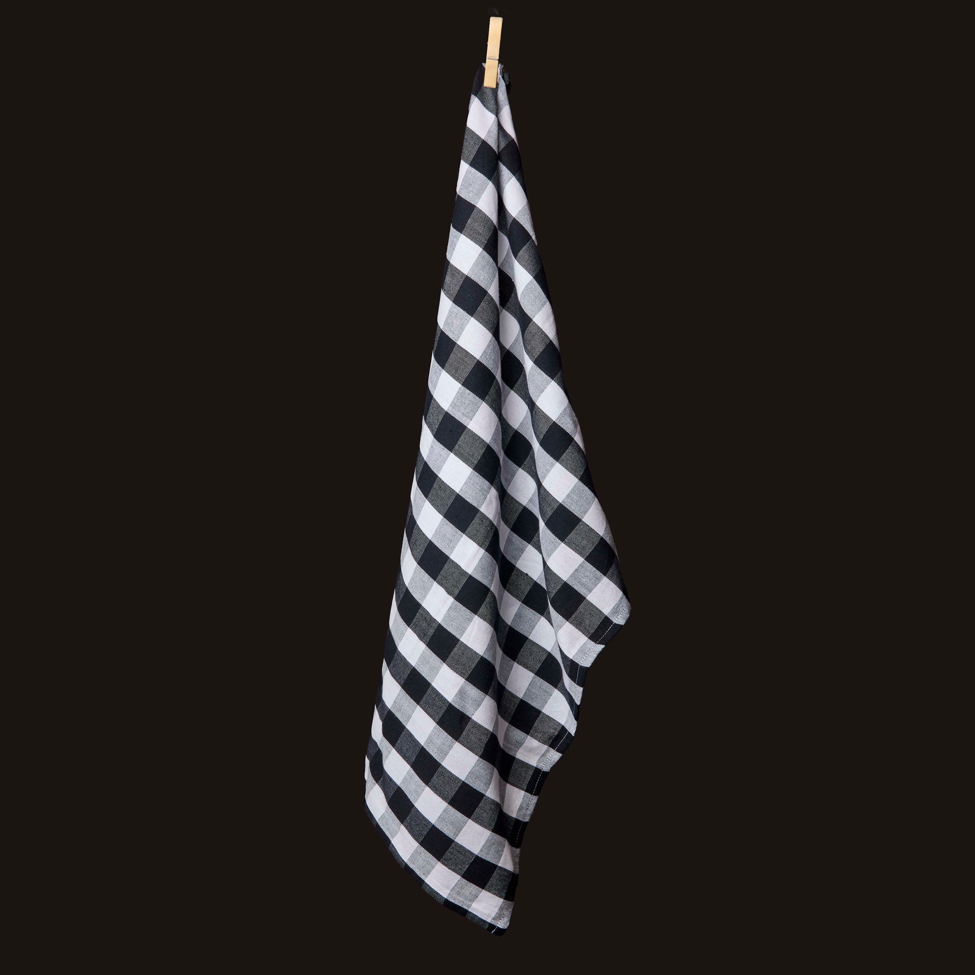 Black and White Tea Towel (A)