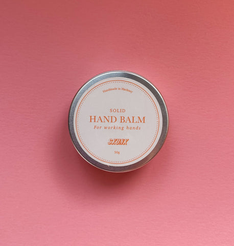 Solid Hand Balm For Working Hands