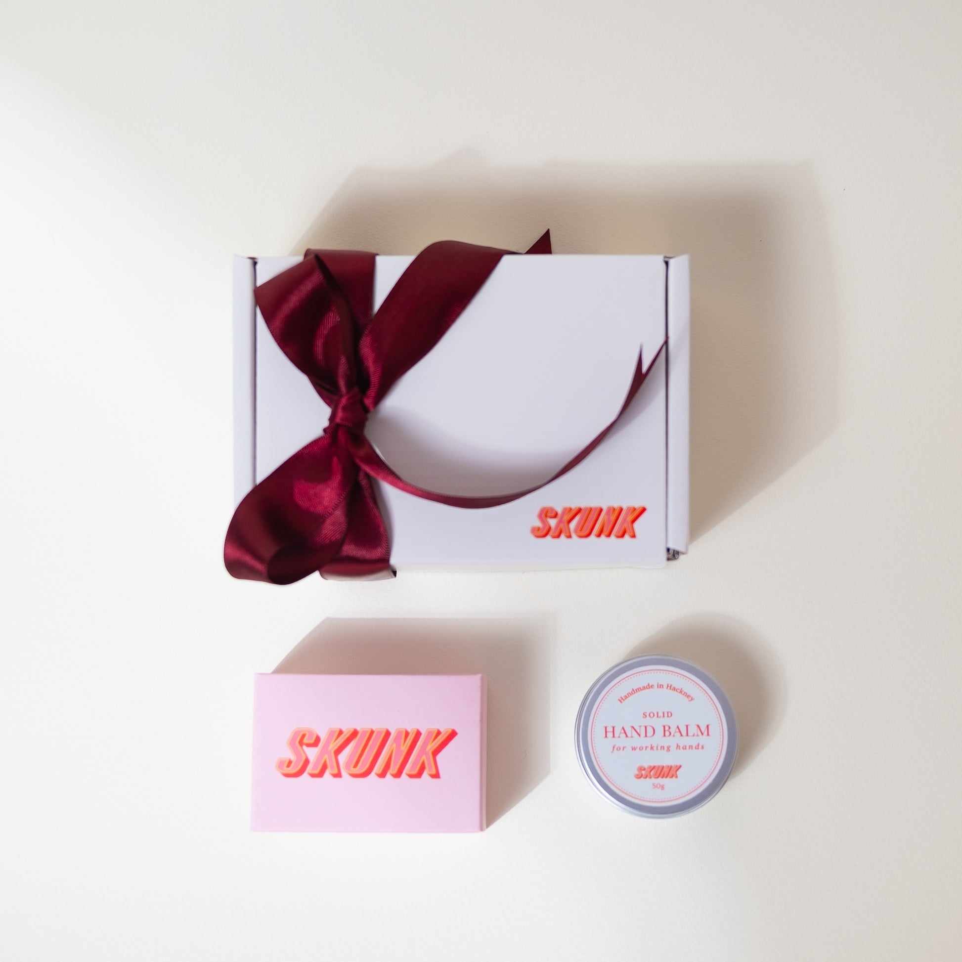 Natural soap and hand balm duo