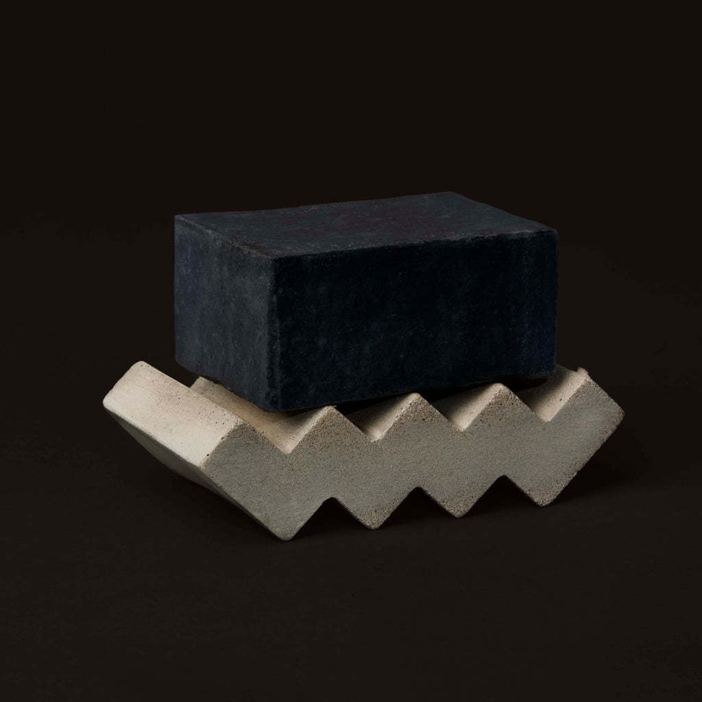 Grey Concrete Soap Dish