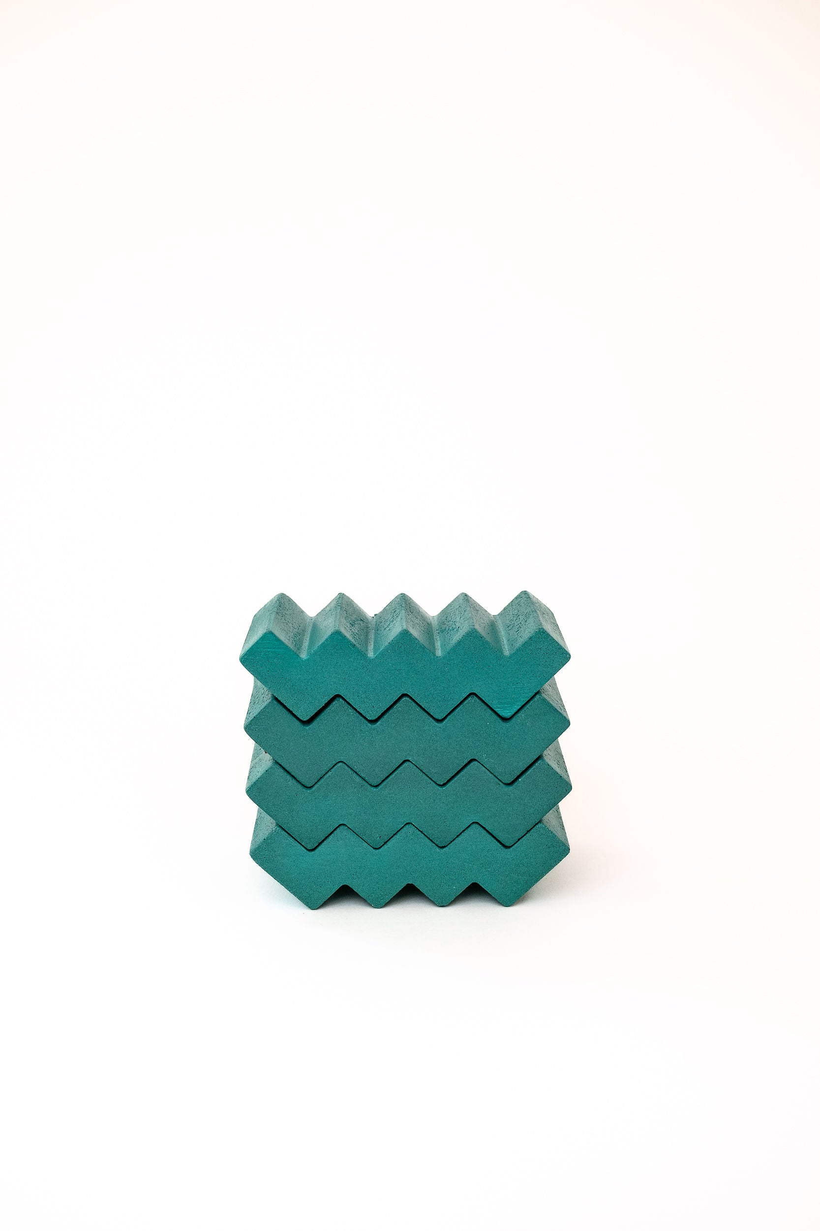 Green Concrete Soap DIsh