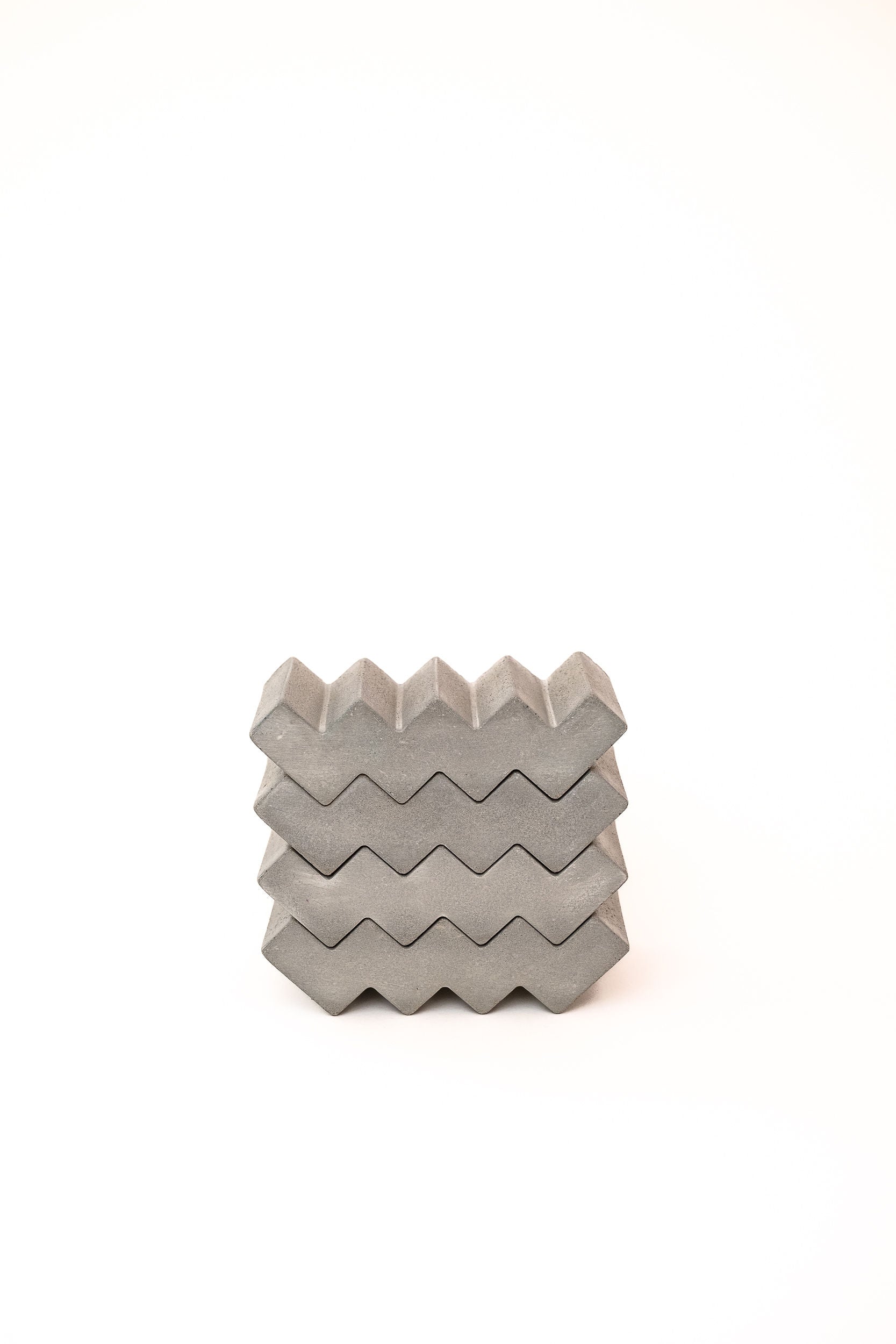 Grey Concrete Soap Dish