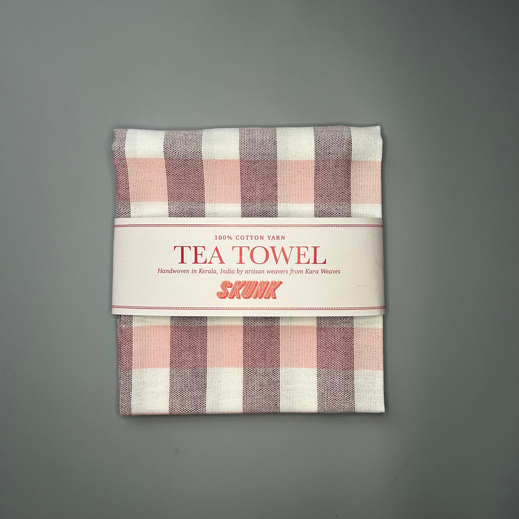Pink Tea Towel