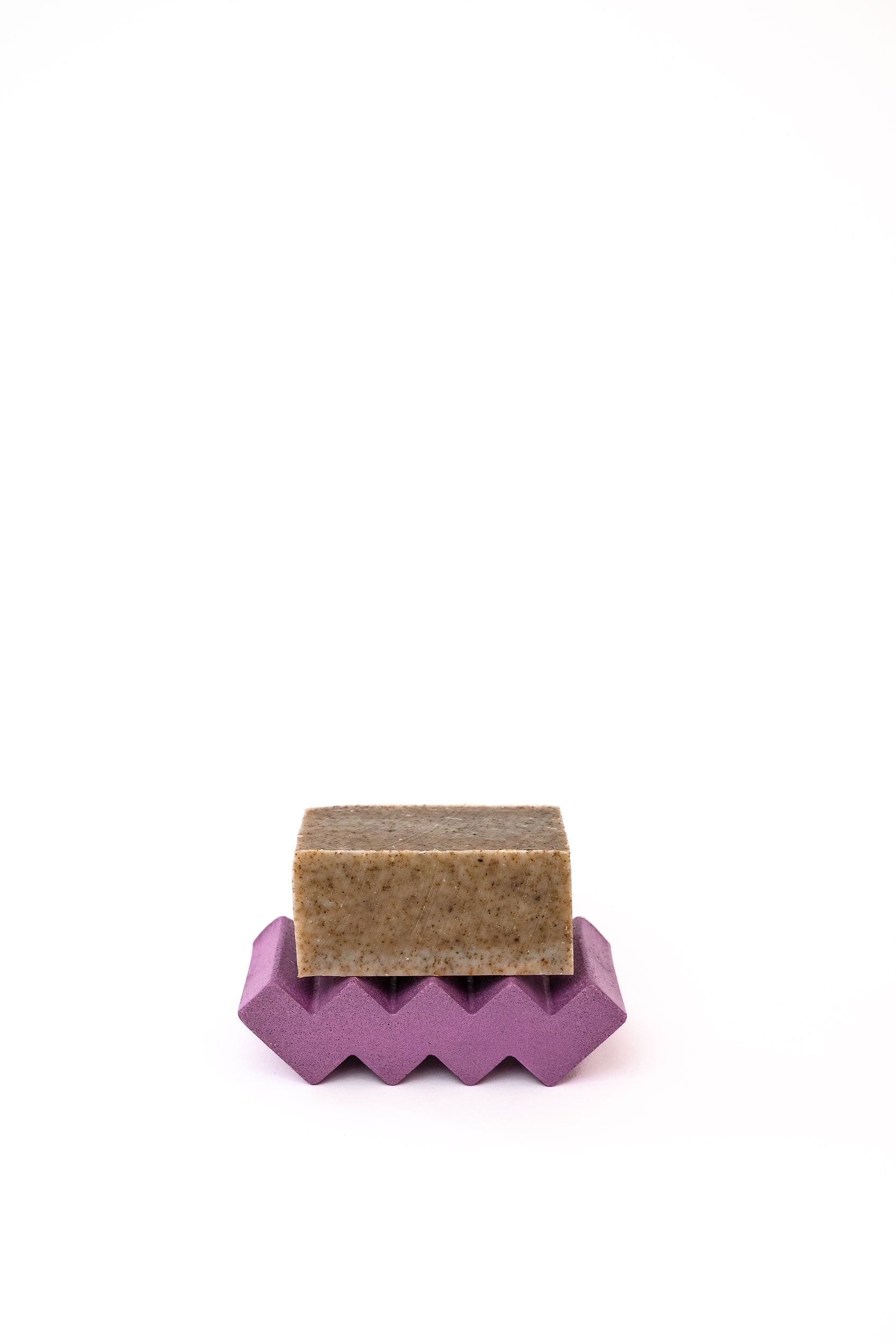 Pink Concrete Soap Dish