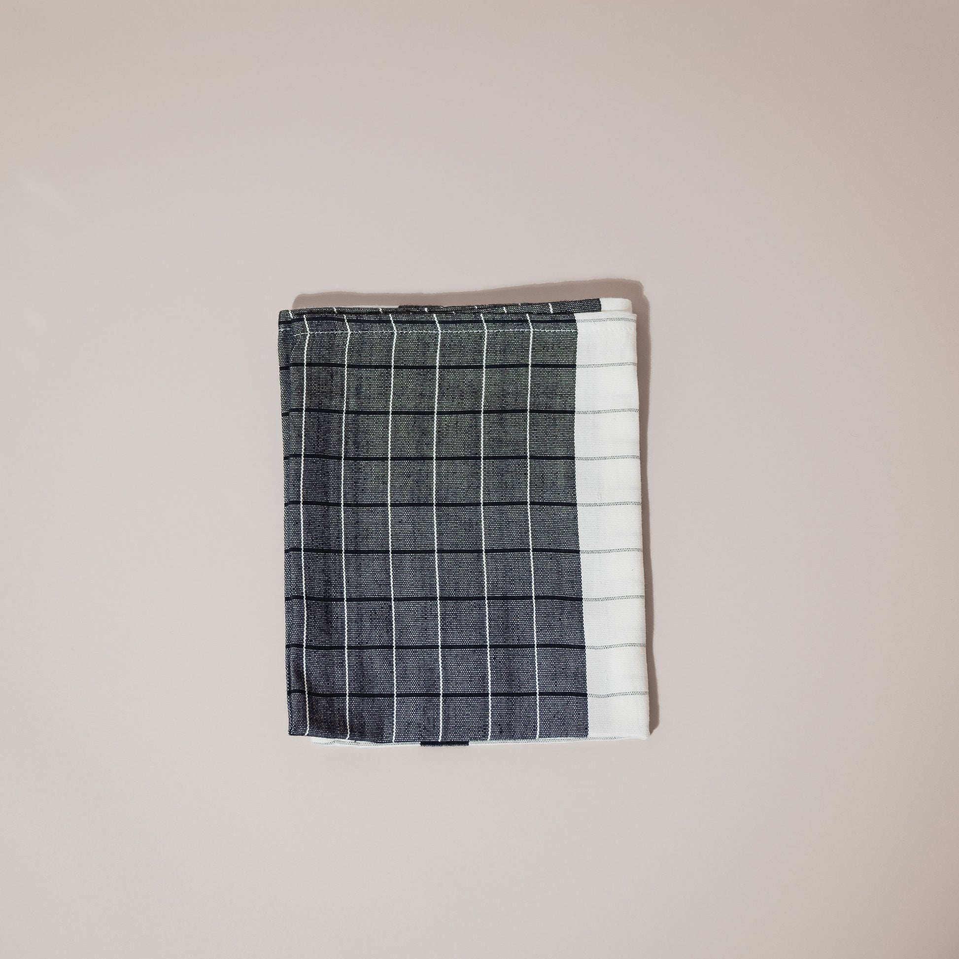 Black and white tea towel (E)