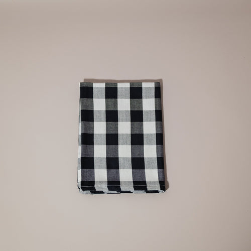 Black and White Tea Towel (A)