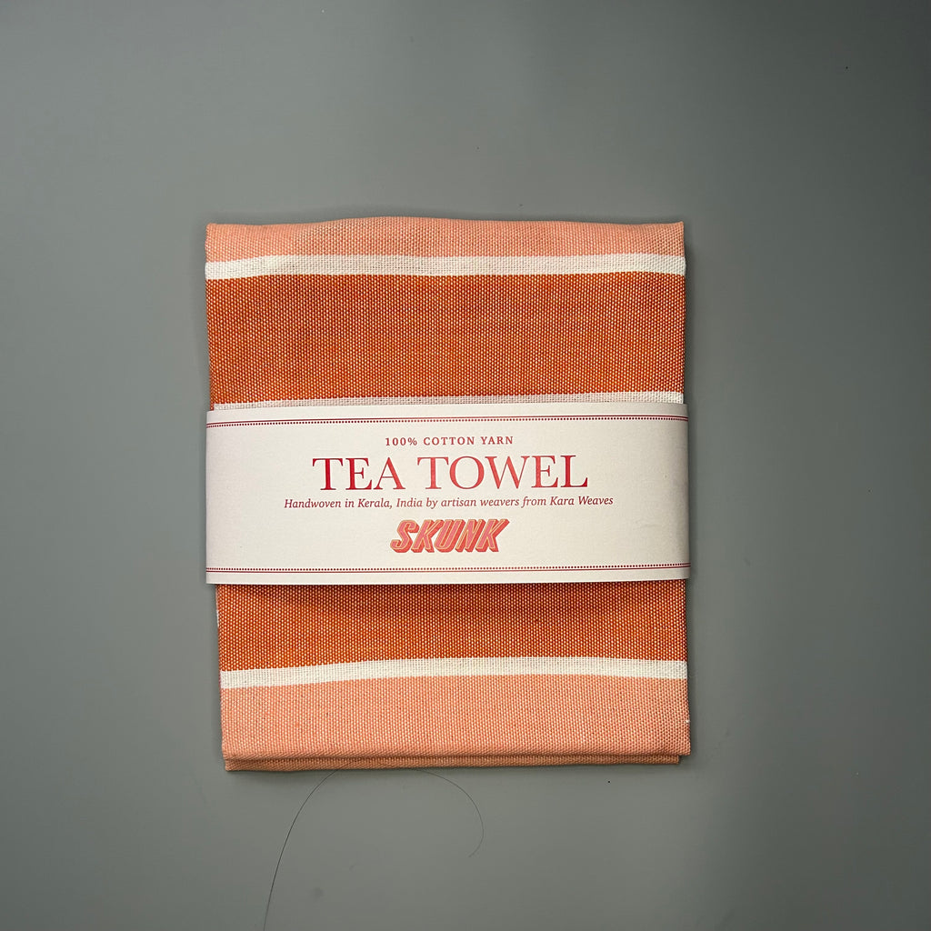 Orange Tea Towel